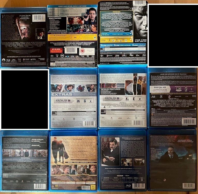 Tutti i DVDs: 30 Klassiker und Aktion auf Blu-Rays – Usato da Zufikon venduto da h_s_8xnb 1