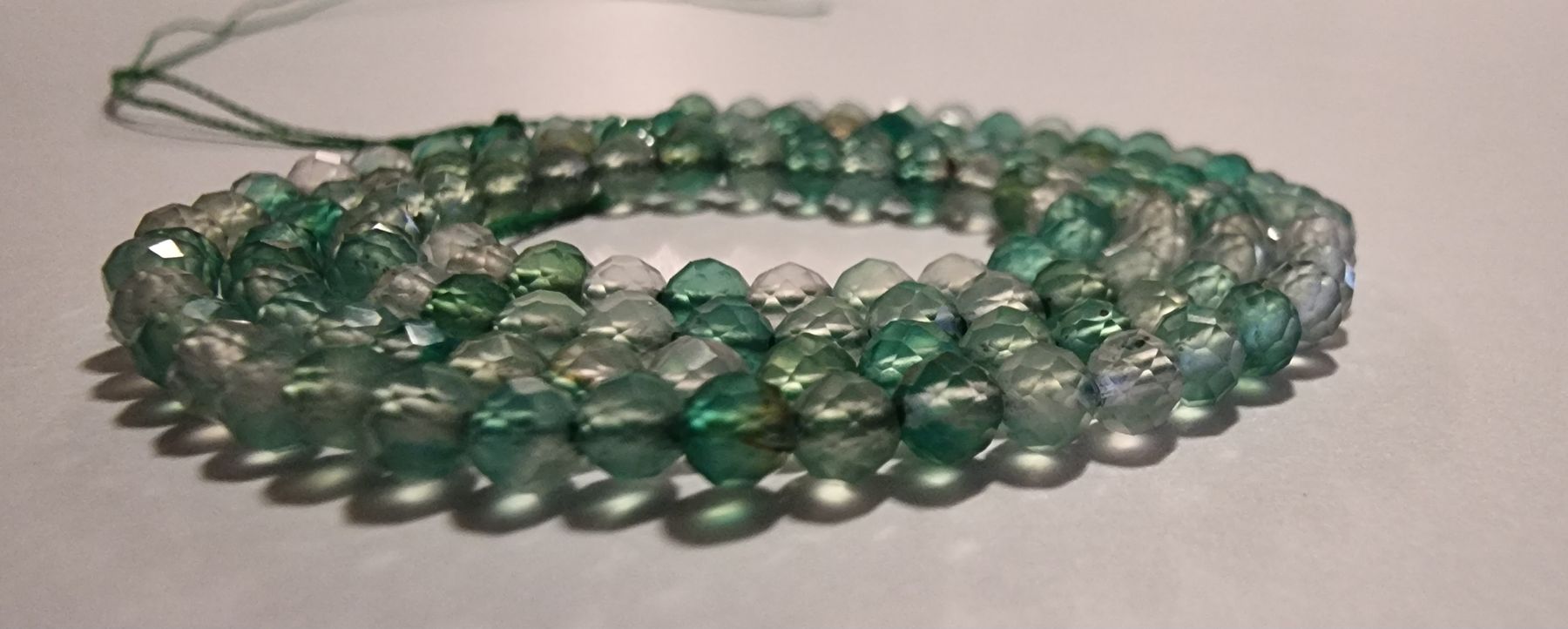 Mineralien & Heilsteine: Achat grün 3mm Strang – Neu und originalverpackt aus Menziken von Mirager 1