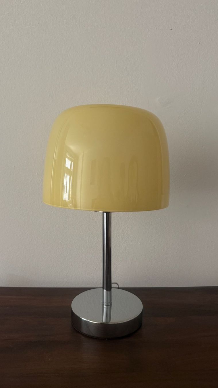 Lampade: Retro Glaslampe in Beige – Nuovo (secondo la descrizione) da Zürich venduto da dus_gln9 1