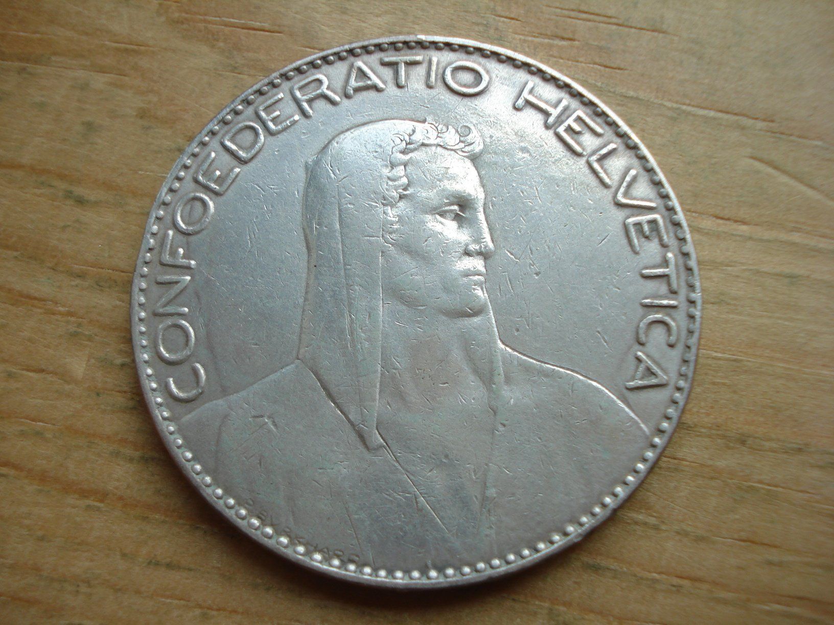 Tutti le monete: (K2) 5 Franken 1922 – Usato da Erlach venduto da Net-Coins 1