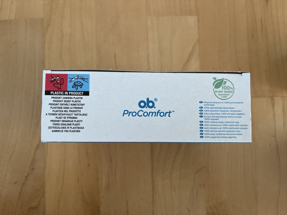 Altro per la cura del corpo: 182 Tampons von o.b. – Nuovo e nell'imballaggio originale da Luzern venduto da Sar_Luz 1