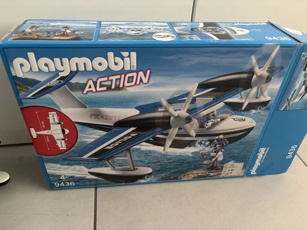 Playmobil Giocattoli: Playmobil Polizei Wasserflugzeug 9436 – Usato da Winterthur venduto da NatMet11 3