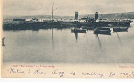 S.S. Columbia at Ardrishaig + 1906 TOP
