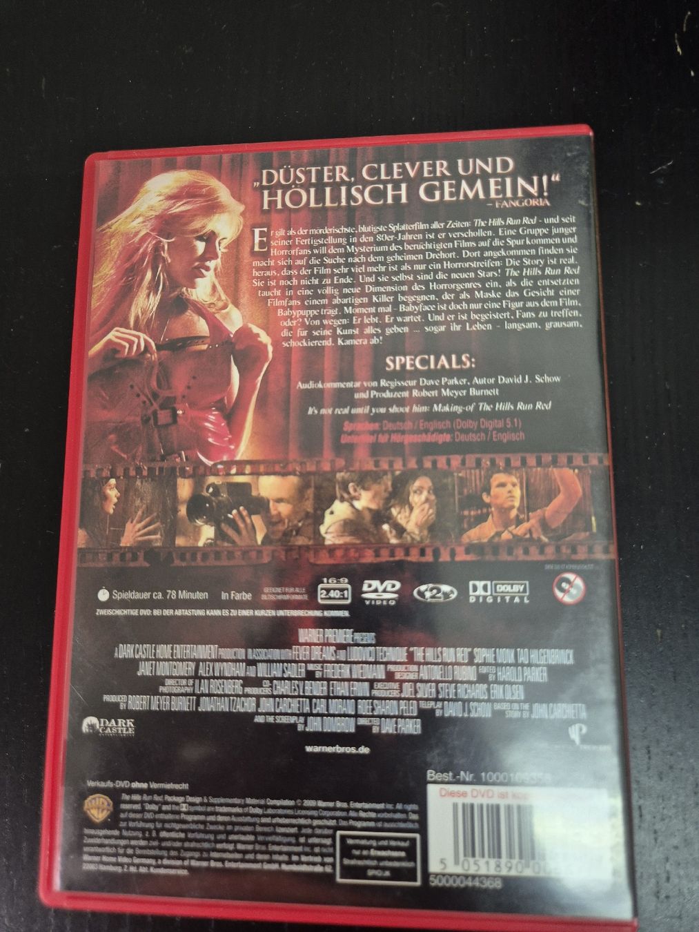 Tutti i DVDs: DVD Horror The Hills Run Red – Usato da Wald ZH venduto da _Hotarubi_ 1