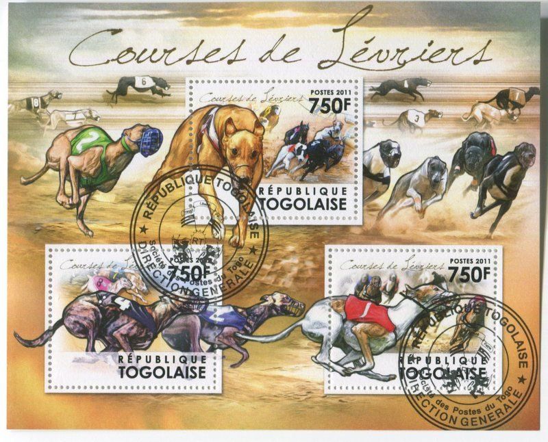 Alle Briefmarken: Block "Hunde". Togo – Neu und originalverpackt aus Basel von Butsch5