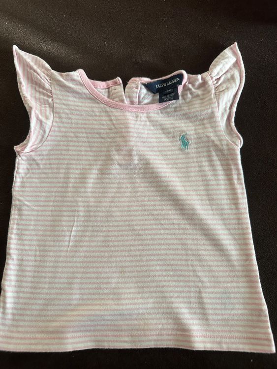 T-shirt Ralph Lauren Garçon 18 Mois – Occasion Bon état, Bleu