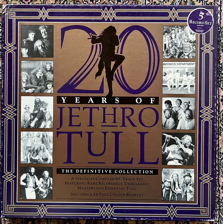 20 Years Of Jethro Tull The Definitive Collection 5 LPs Kaufen   20 Years Of Jethro Tull The Definitive Collection 5 Lps