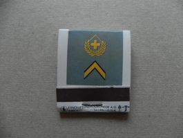 Militär Armee Uniform Abzeichen Zündholz Bier Gradabzeichen