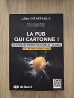 Livre La pub qui cartonne Julien Intartaglia 1e édition