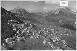 Leysin vue aerienne - Flugaufnahme