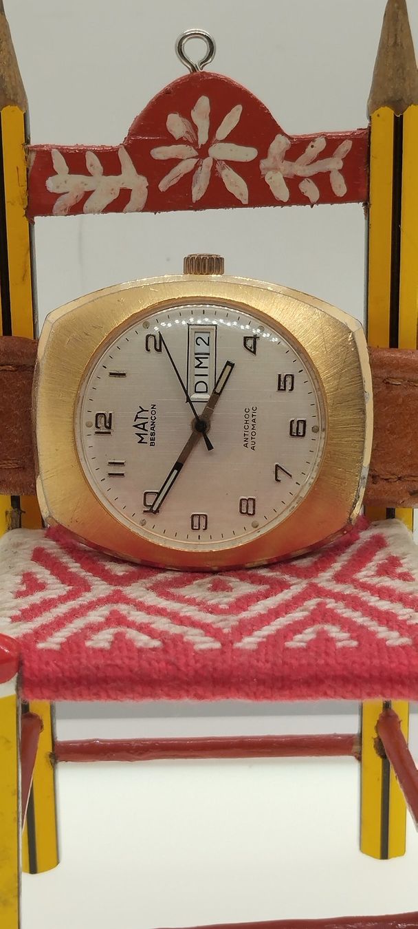 Orologi: montre Maty Besançon automatique – Usato da La Chaux-de-Fonds venduto da jac_9llg 2