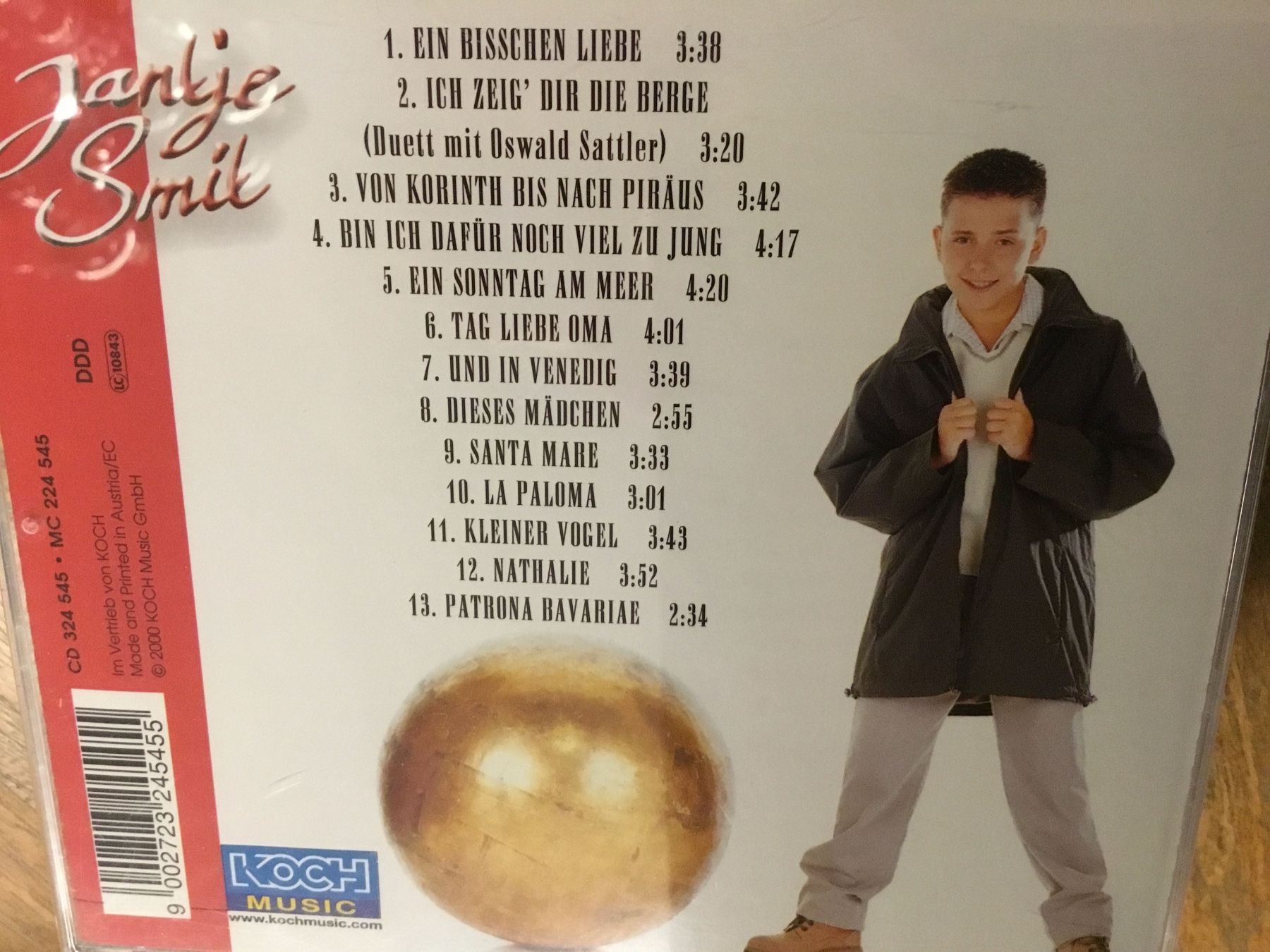 CD: Janjtje Smit - Ein bisschen Liebe, – Usato da Thierachern venduto da sweden08 1
