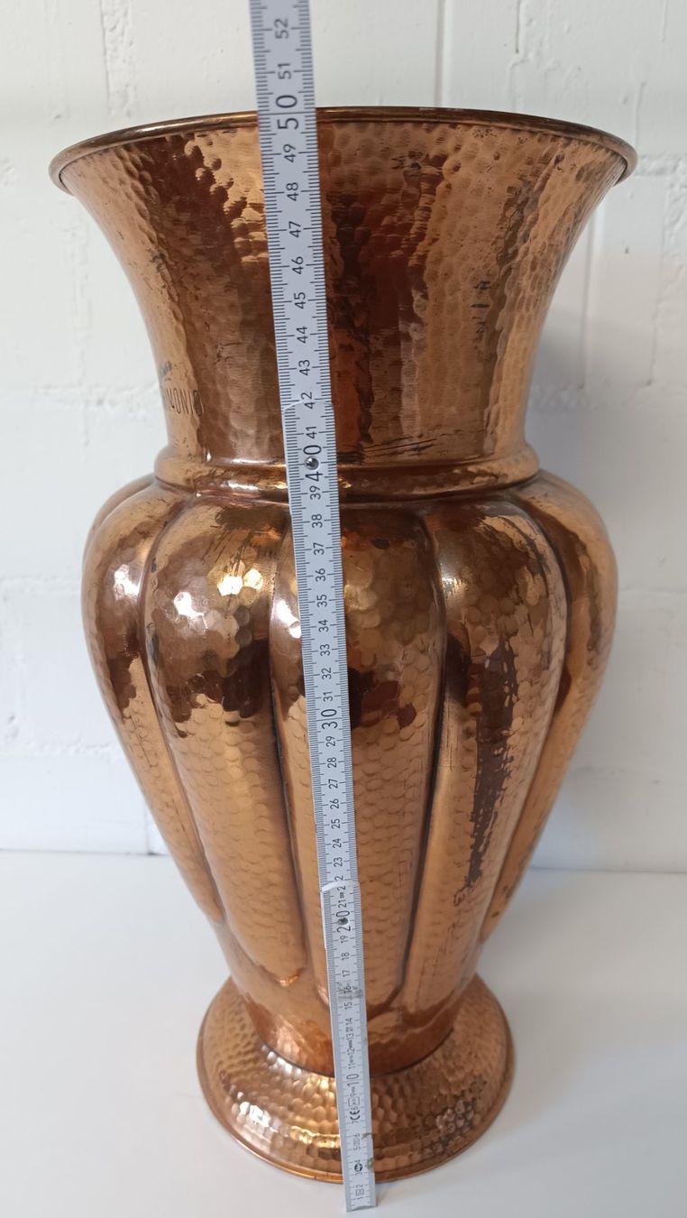 Vasi & Recipienti: Grosse Kupfer Vase vintage Schirmständer – Usato da Zürich venduto da Jul69 7