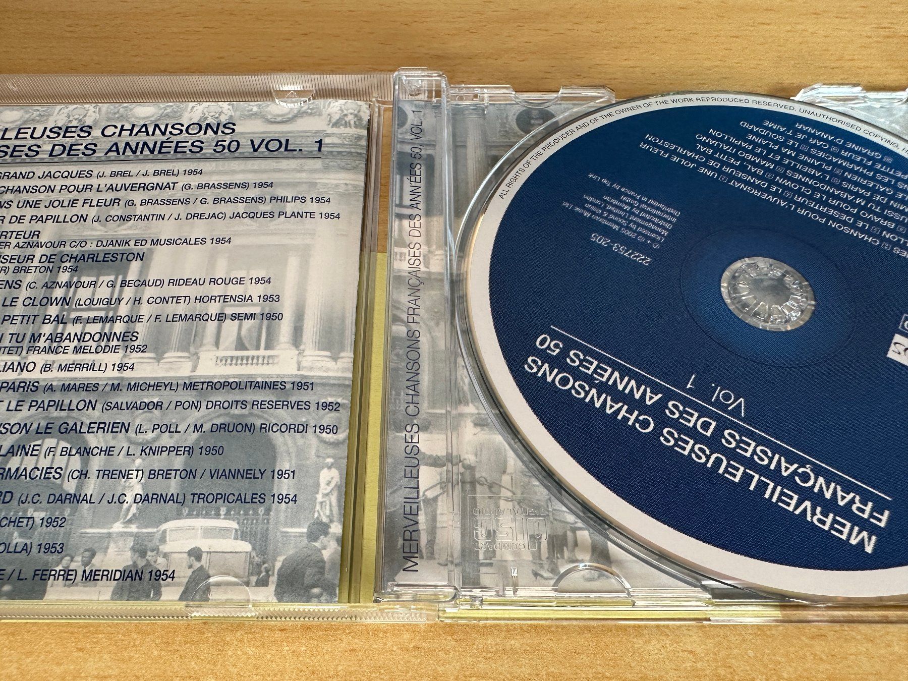 CD: A2 Various - Merveilleuses Chansons Vol.1 – Usato da Rikon im Tösstal venduto da Alpenmutz 2