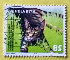 Nr.1130  Stempel Sondermarken Katze GESTEMPELT 2004  