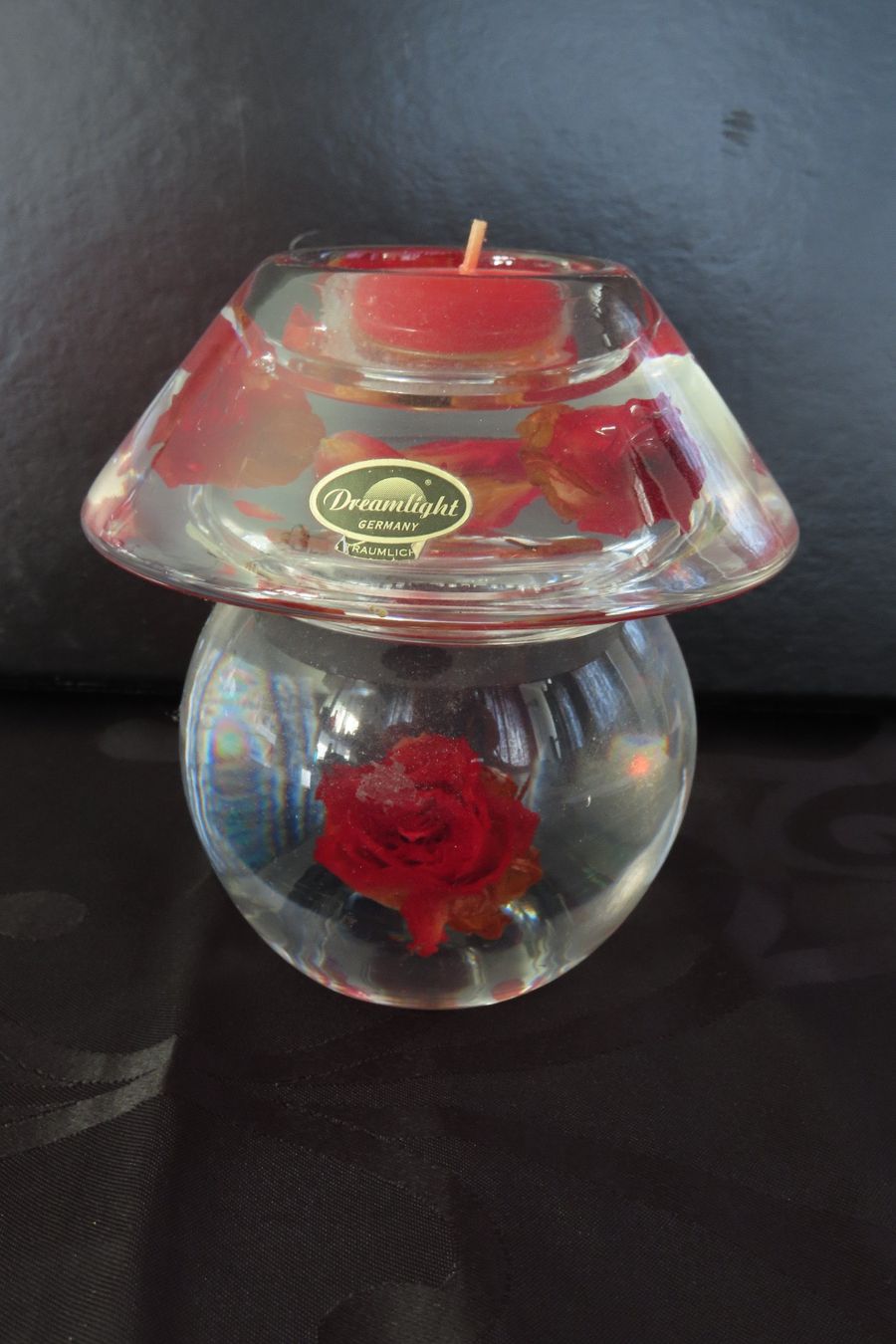 Alle Dekorationen: Romantischer Dreamlight Kerzenhalter🌹Glas – Gebraucht aus Adlikon b. Regensdorf von microman165