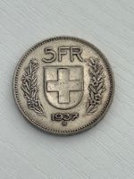 5 Franken 1937  Rar
