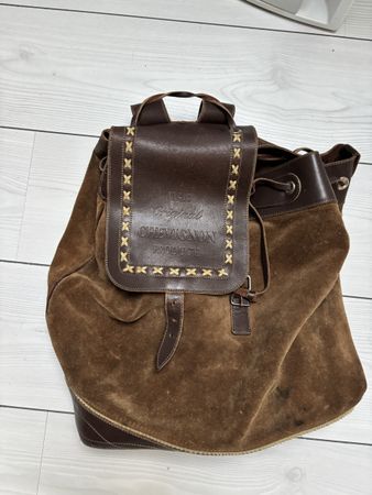Original Chevignon Rucksack  Wildleder, Braun, 90er Style