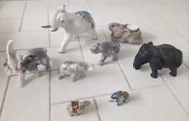 Set mit kleinen Deko Elefanten