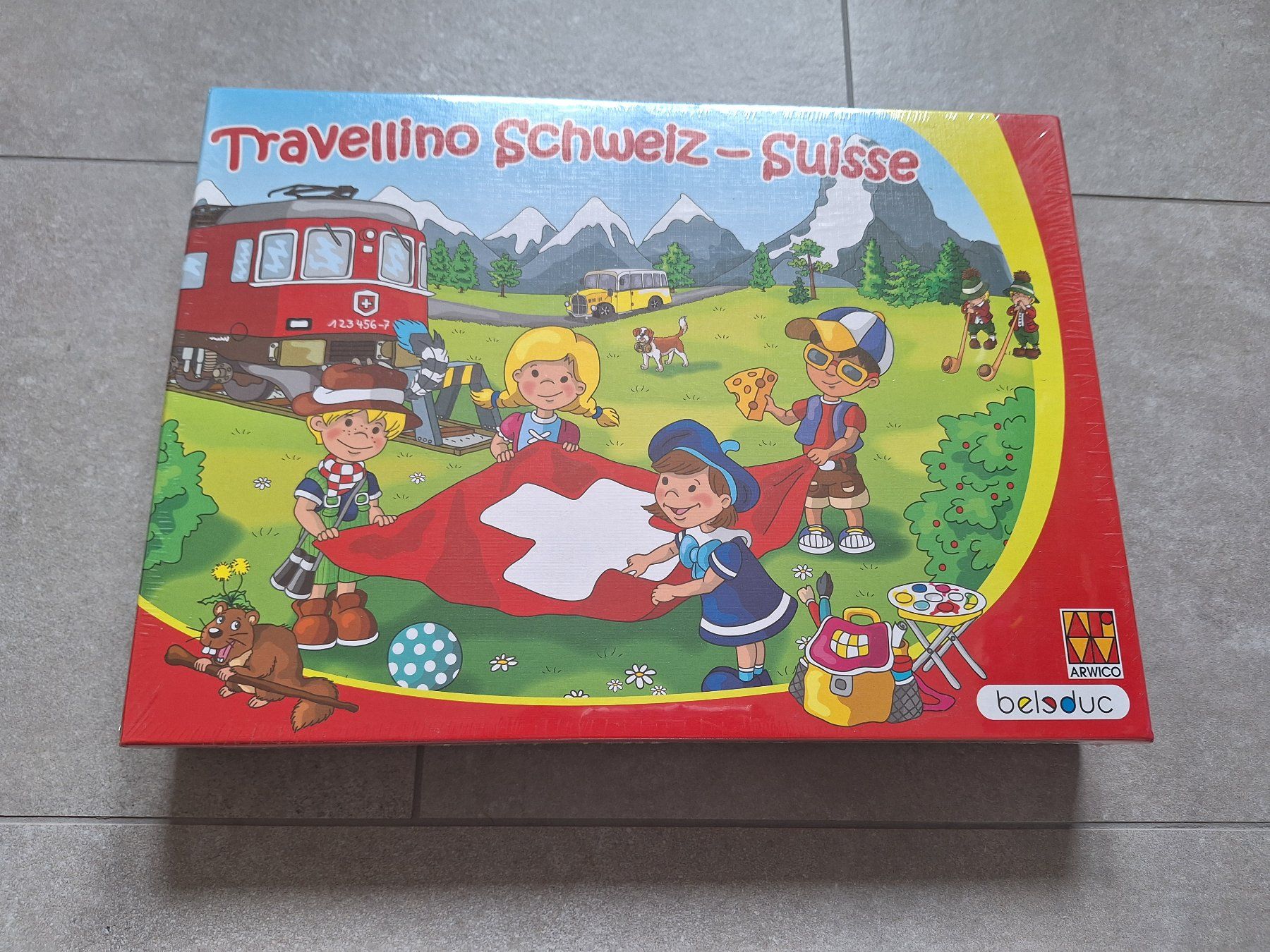 Giochi: Travellino Schweiz-Suisse – Nuovo e nell'imballaggio originale da Renens VD venduto da mellymelo