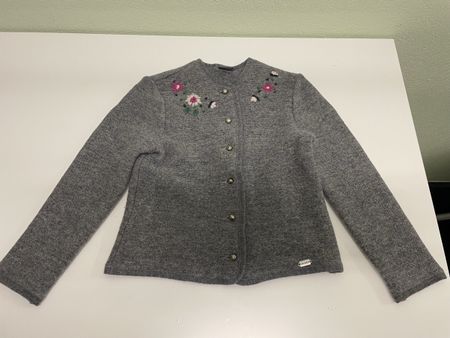 Geiger - baby girl cardigan (boiled wool) - 128