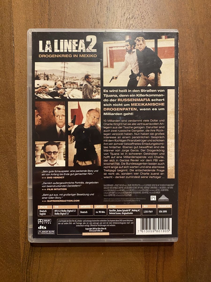 Tutti i DVDs: La Linea 2 - Drogenkrieg in Mexiko - DVD – Usato da Thunstetten venduto da Virus_33 2