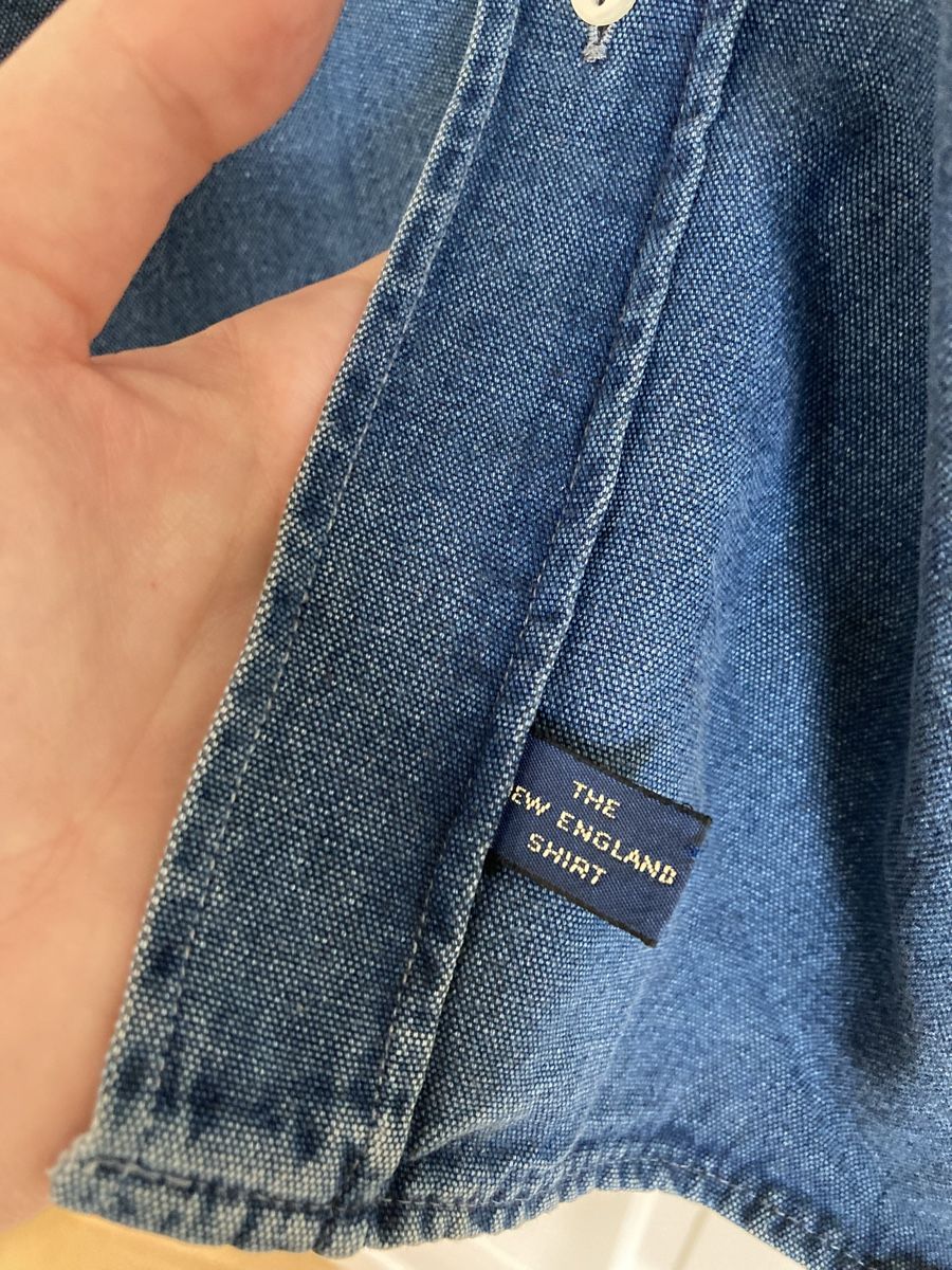 Camicie: New England Denim Shirt Size L – Usato da Zürich venduto da Maki333 3