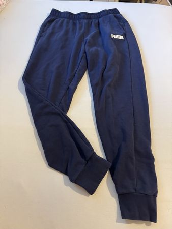 Puma Trainingshose / Jogginghose Grösse L Dunkelblau