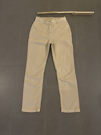 ASPESI Chino-Hose Beige Baumwolle Stretch Grösse 36-38 (XS)