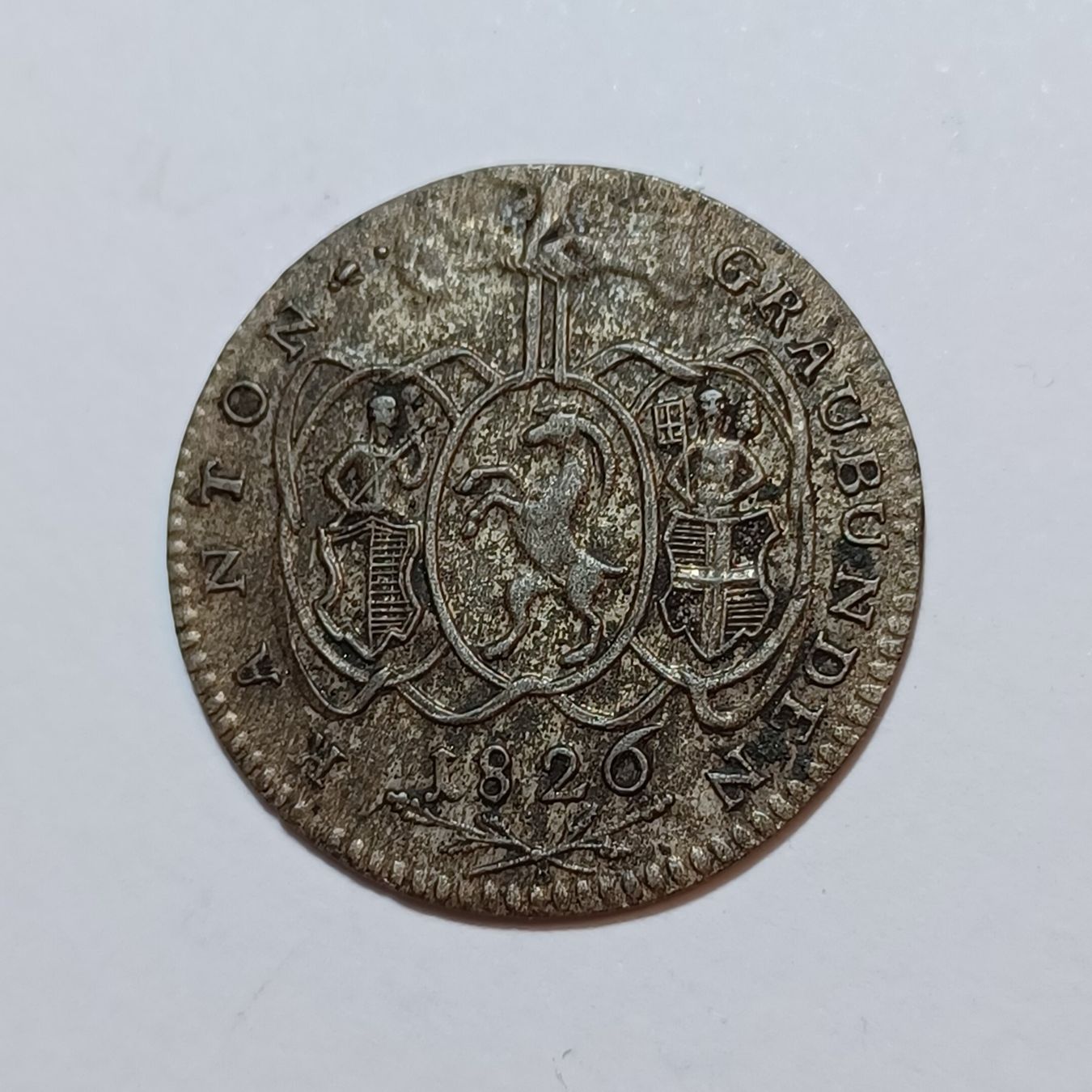 Tutti le monete: Batzen 1826 Graubünden – Usato da Pfäffikon ZH venduto da Schweizer_Muenzen 1