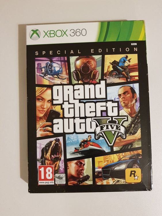 Grand Theft Auto 5 Special Edition XBOX 360 Gebraucht In Grand Theft Auto 5 Special Edition Xbox 360