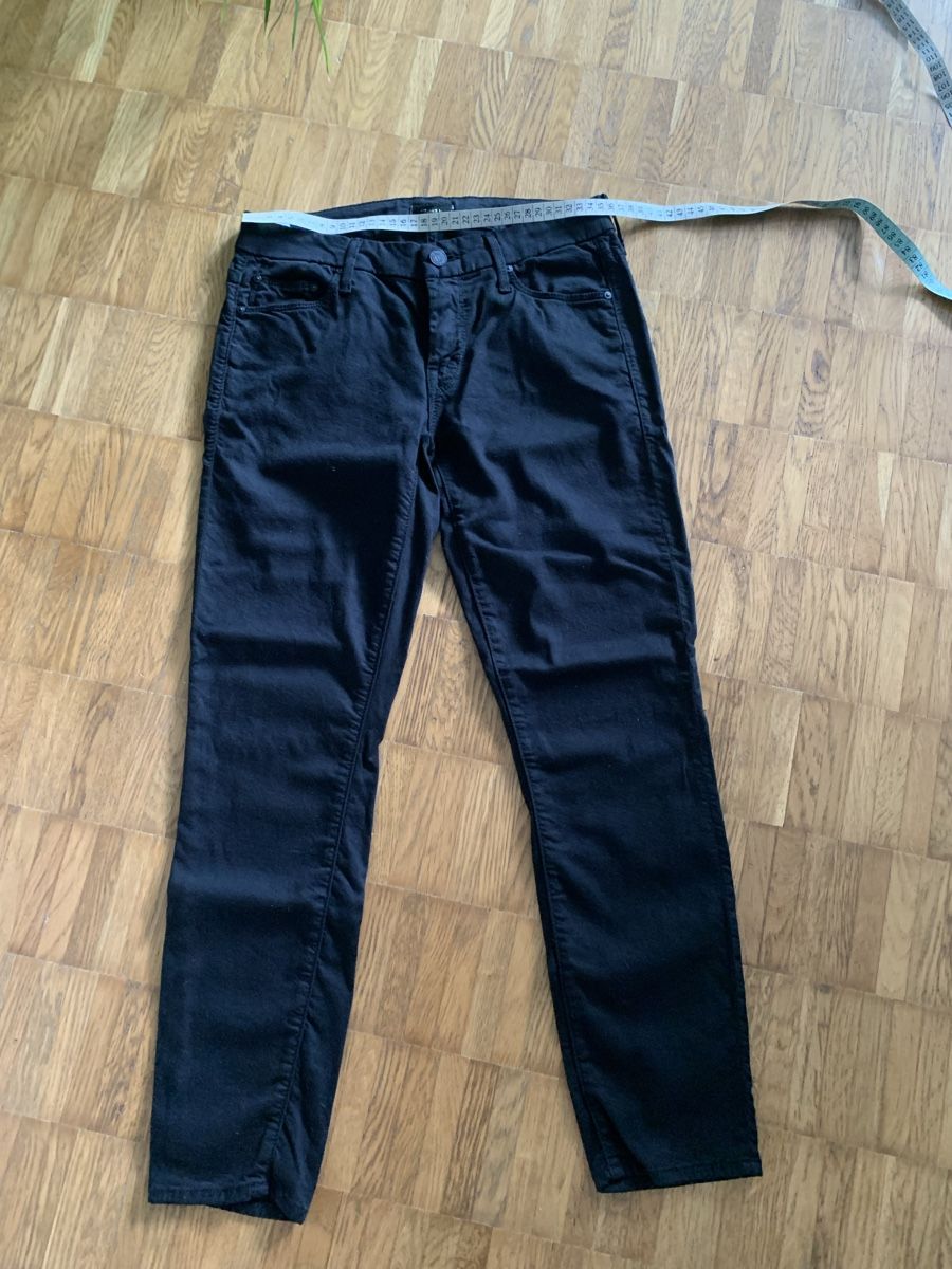 Jeans: Mother schwarz jeans – Usato da Zürich venduto da Nikuska32 2