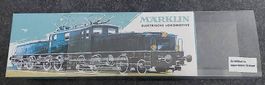 MÄRKLIN 37564 H0 AC DIGITAL  «BLAUES KROKODIL» CE 6/8 III
