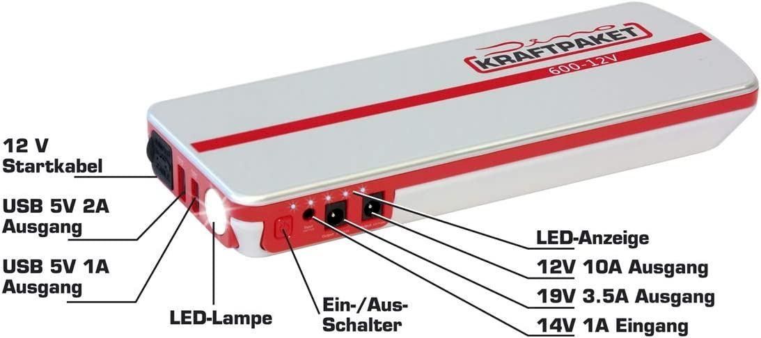 Kraftwerk Batterie-Ladegeräte: Dino Kraftpaket 136102 12V-600A – Neu und originalverpackt aus Bottighofen von zaap 2