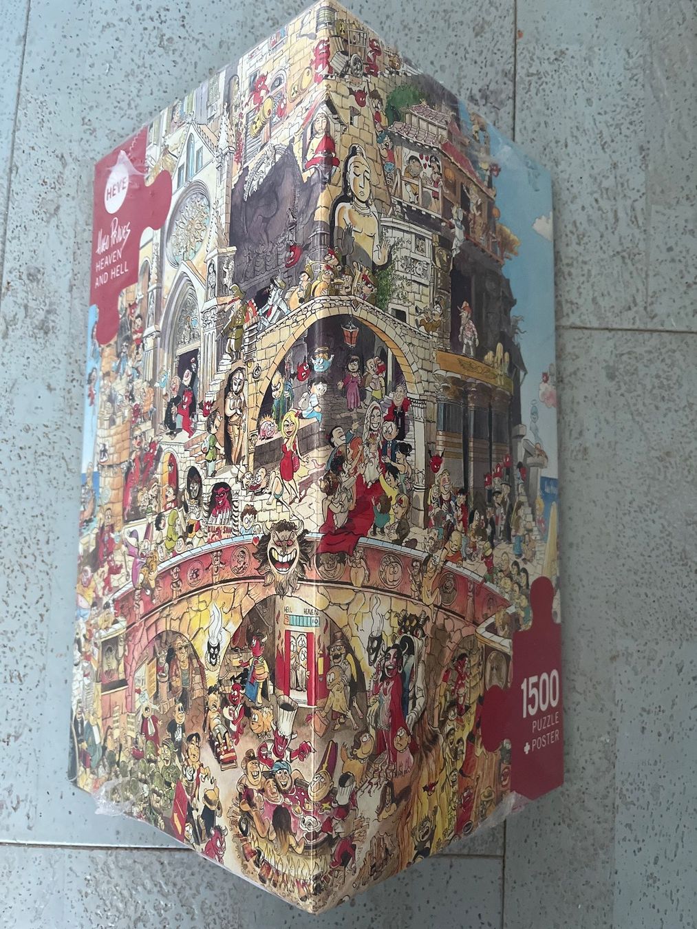 Heye Puzzles: Heye Puzzle 1500 Teile "Heaven and Hell" – Neu und originalverpackt aus Oberuzwil von Coolan 1