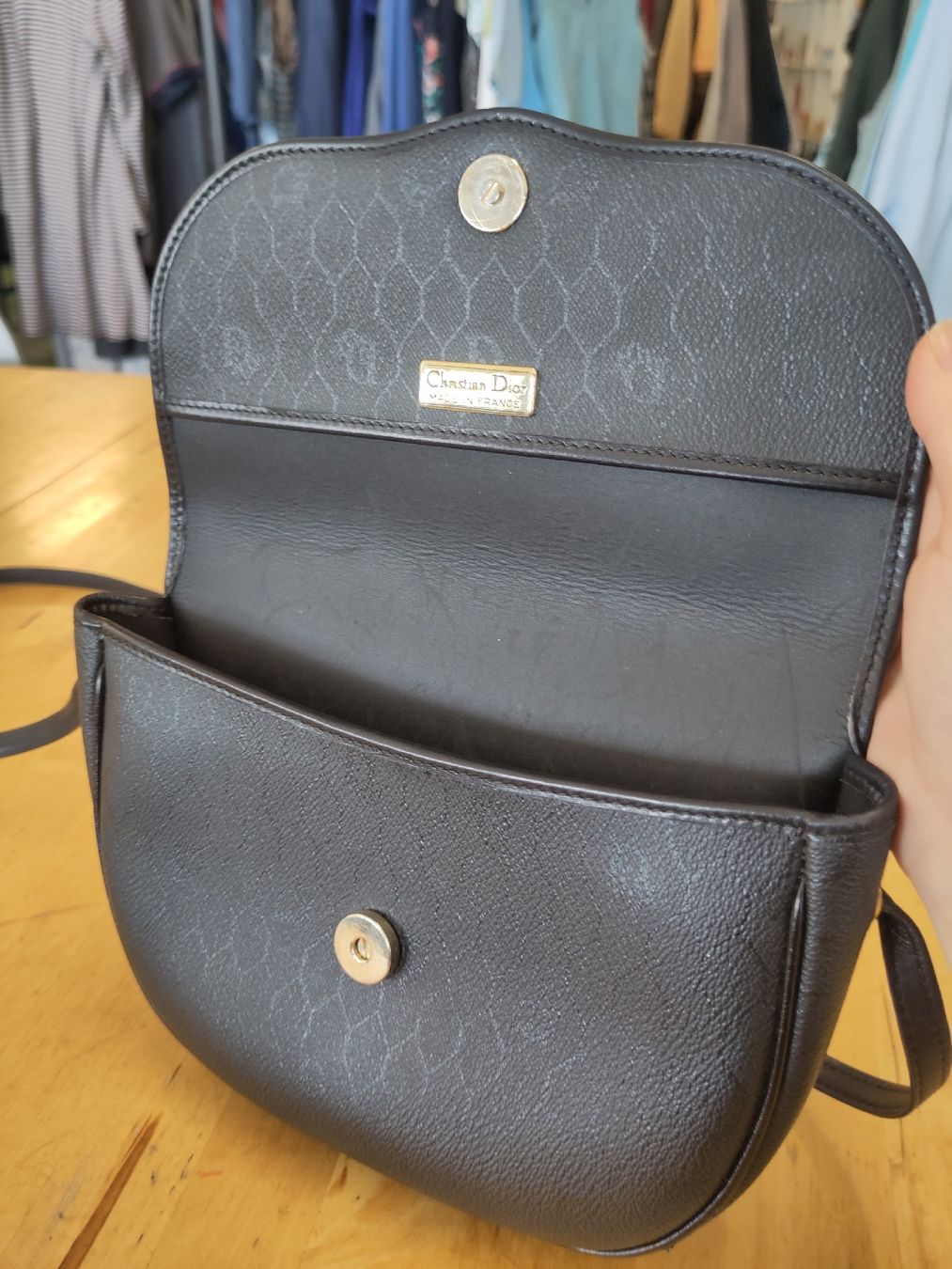 Dior Sacs: Dior Honeycomb Tasche schwarz Leder – D'occasion à Pratteln par Cartonsducoeur_bl 4