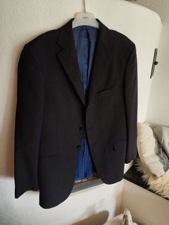 Lab. Pal Zileri Wolle schwarz Grösse 48