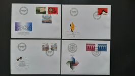 CH Ersttagsbriefe Sammlung Jahr 1984