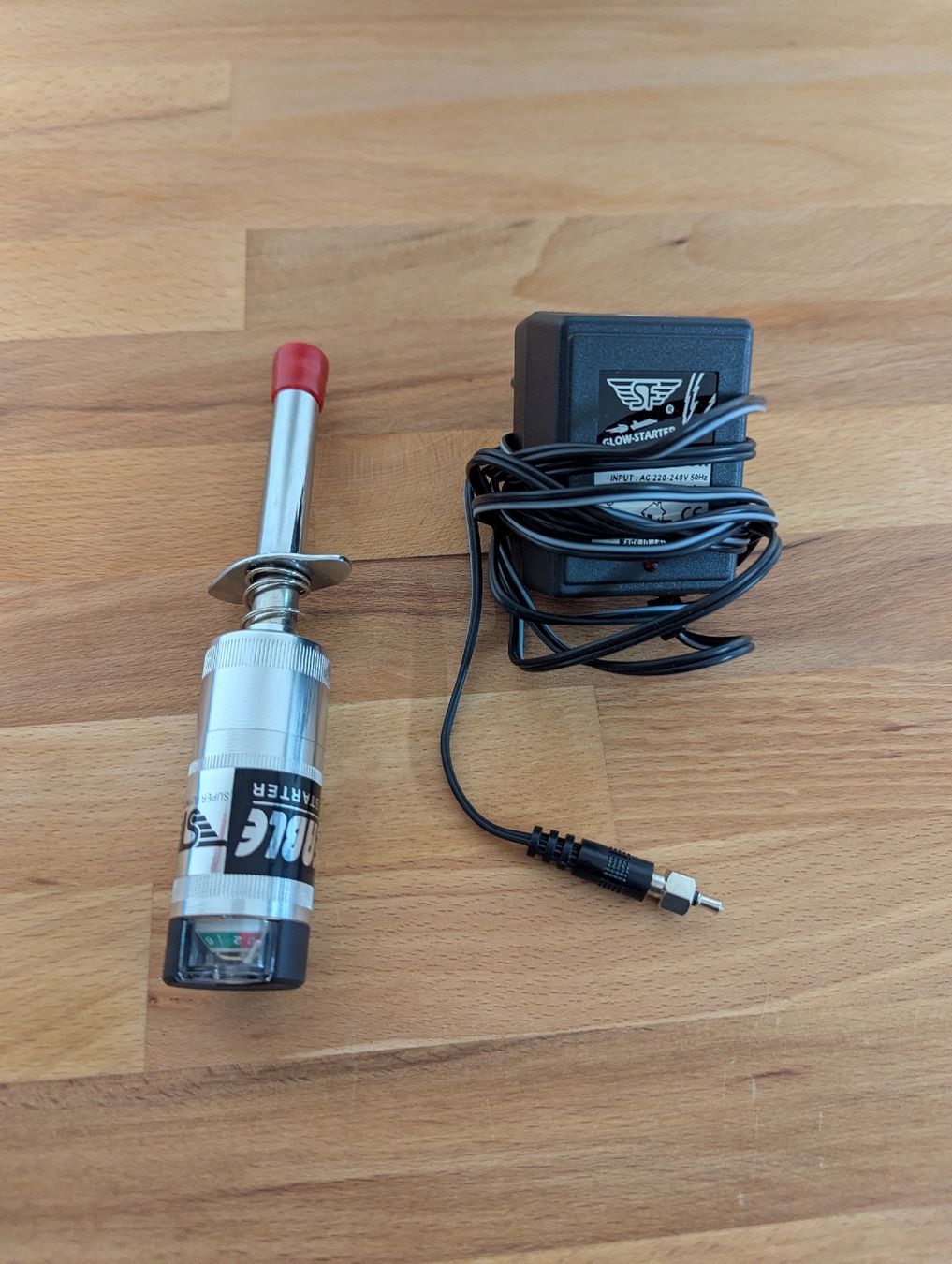 Modellismo RC: Démarreur Glow Plug, chauffe bougie RC – Nuovo (secondo la descrizione) da Alle venduto da hachiroku 1