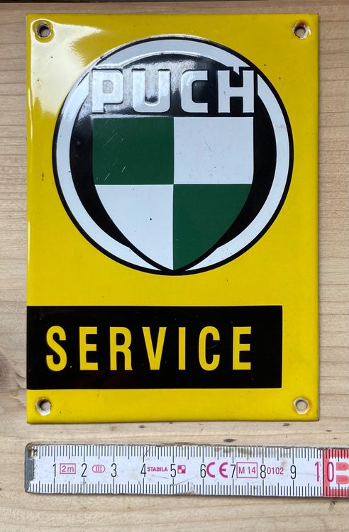 Puch Töffli Mofa Schild inkl. Versand (Gebraucht) in Wolfwil für CHF 11 ...