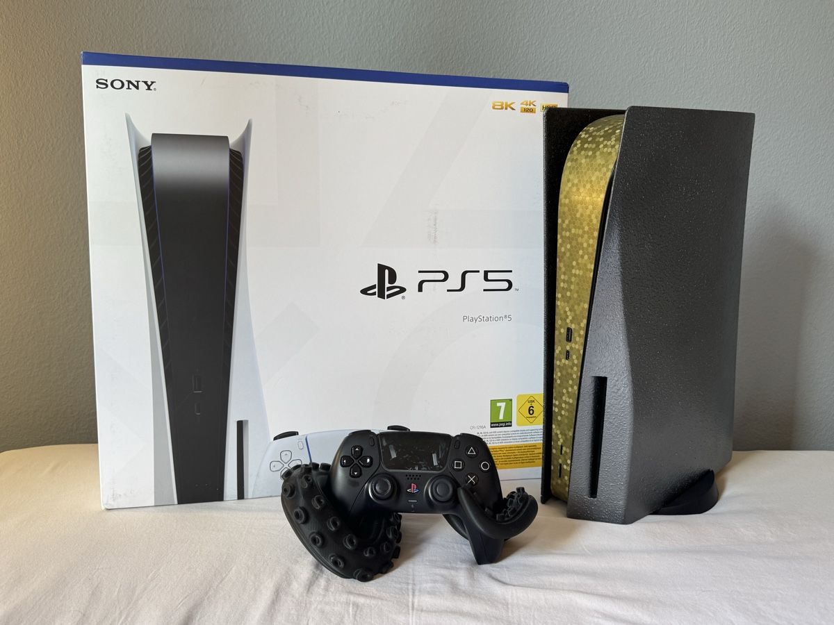 Sony Konsolen: Playstation 5 Disc mit Controller&Game – Gebraucht aus Bern von Nanzza