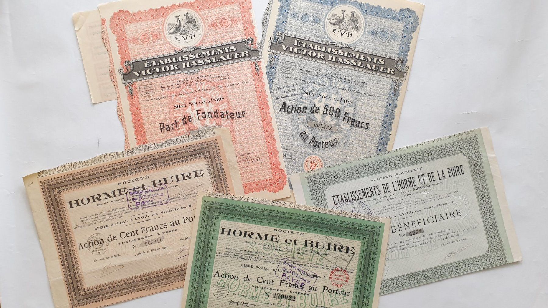 Documenti: Wertpapiere Frankreich. – Usato da Goldach venduto da armando_r