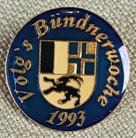 C320  Pin Volg's Bündnerwoche 93 Schweiz