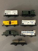 TRIX HO Güterwagen in sehr gutem Zustand Modelle um 1980/90