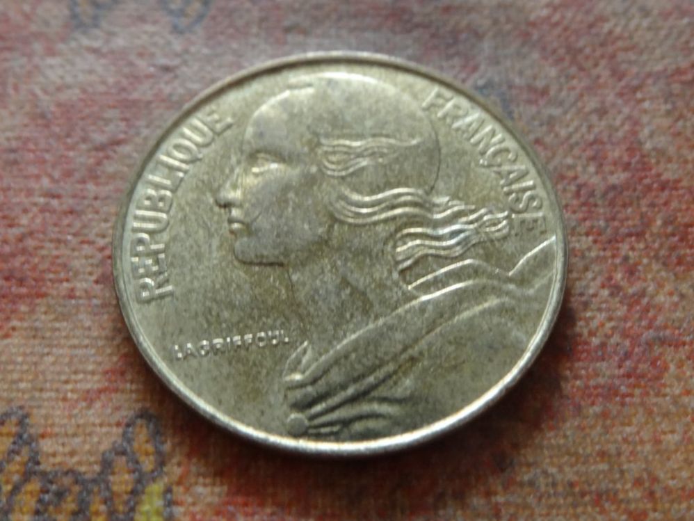 Tutti le monete: FRANCE  20 Centimes  1990  (P) – Usato da Romanel-sur-Lausanne venduto da Swift13 1