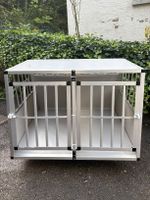 Boxe Double pour Chien en Aluminium
