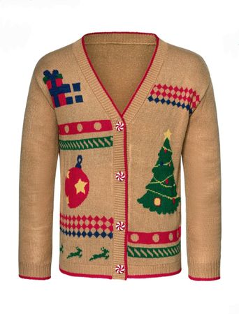 Gilet de Noël musical et lumineux, magnifique, NEUF