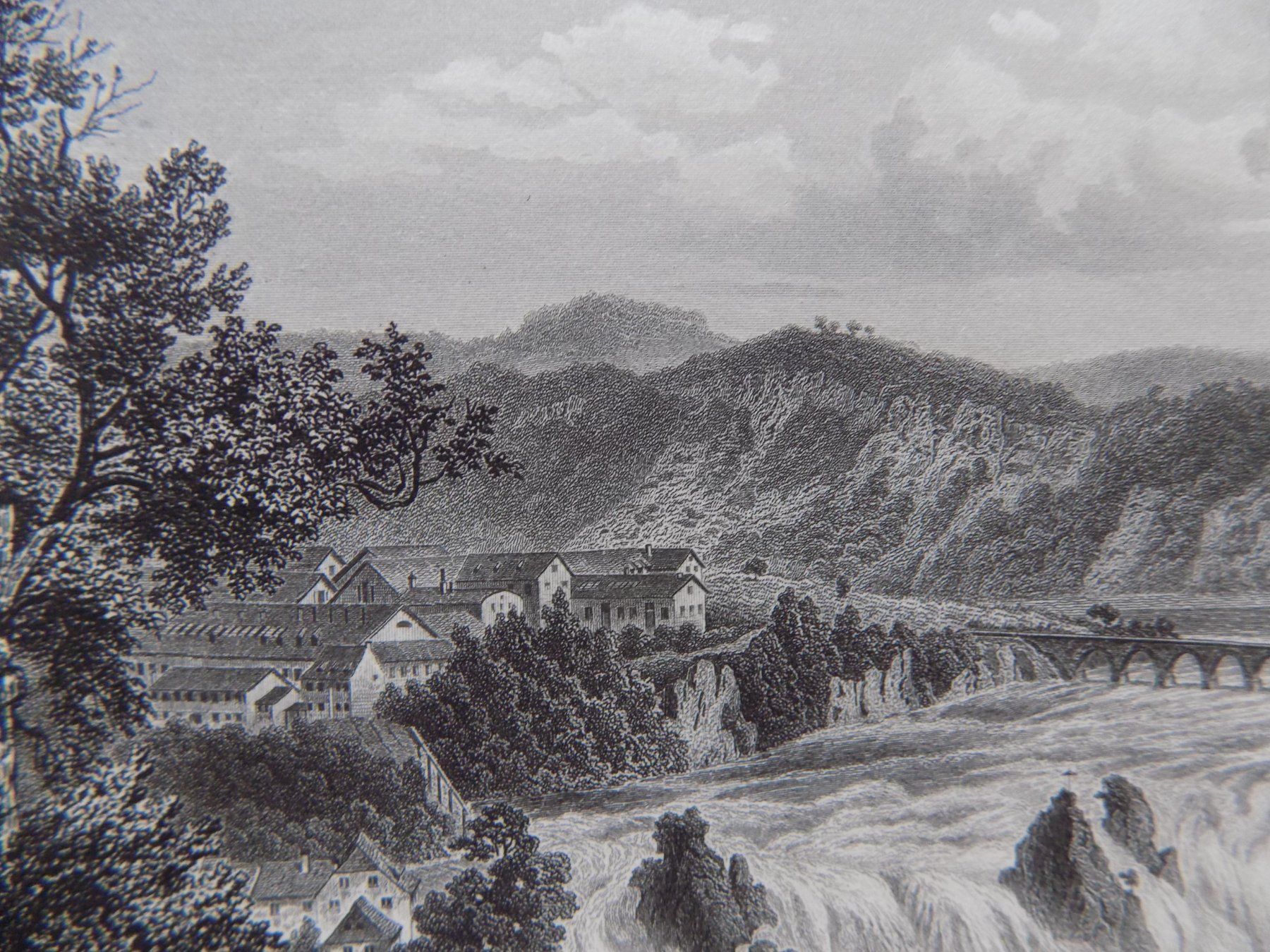 Gravures: Der Rheinfall bei Schaffhausen – D'occasion à Risch par Rischli15 6