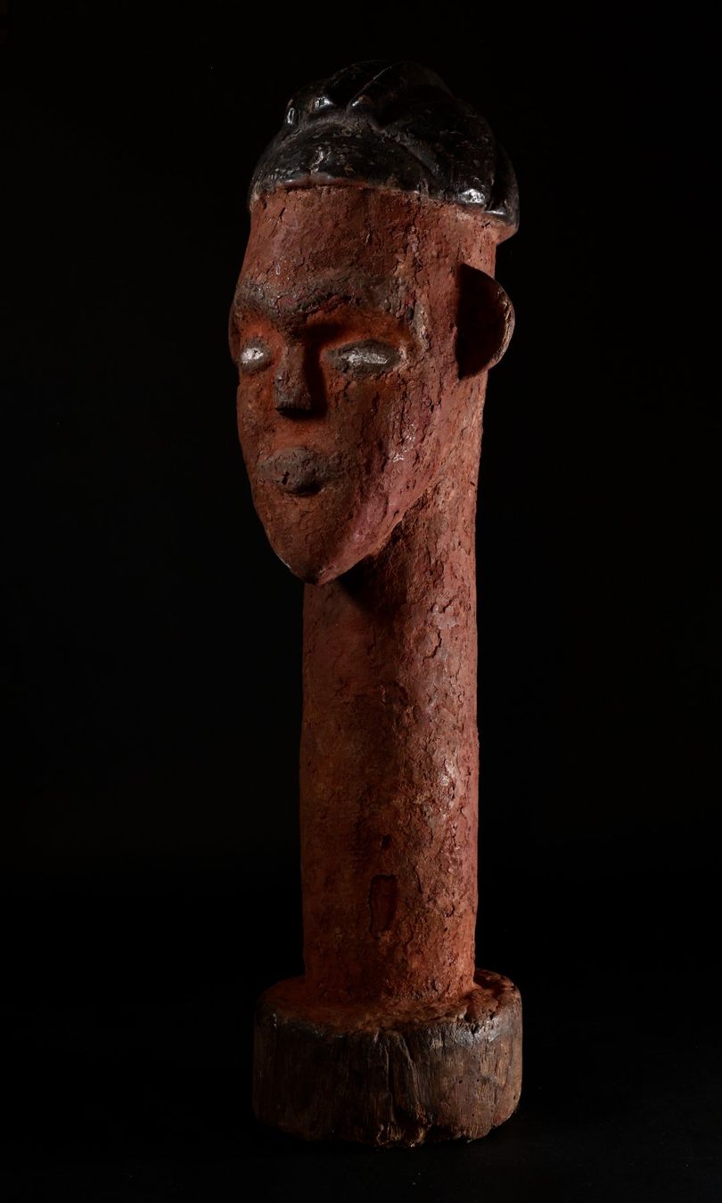 Skulpturen & Statuen: tête de reliquaire africaine – Gebraucht aus Biel/Bienne von grandsultan
