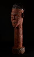 tête de reliquaire africaine